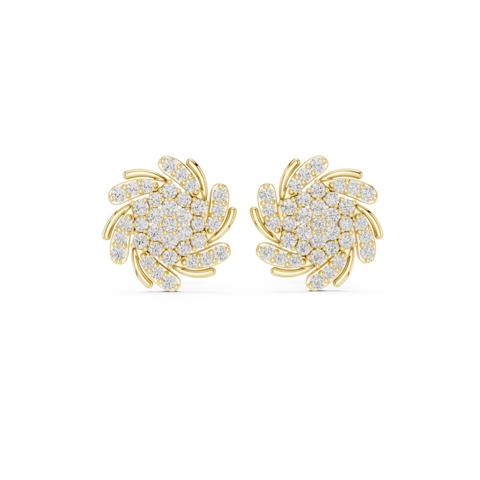 The Clairane — Round Earrings