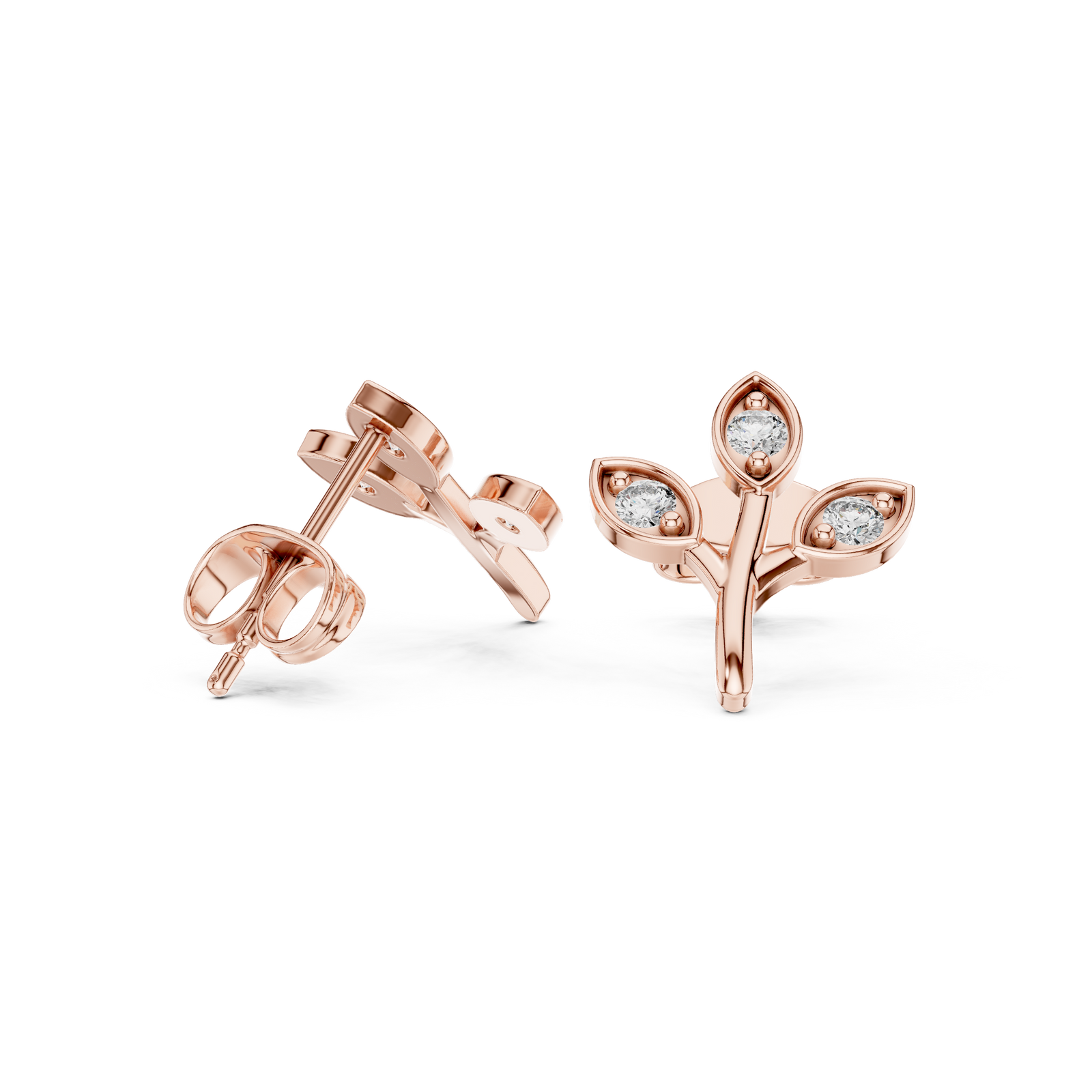 The Fleurenne — Round Earrings