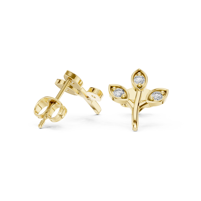 The Fleurenne — Round Earrings