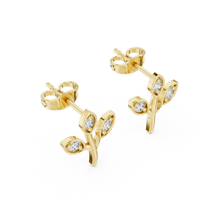 The Fleurenne — Round Earrings
