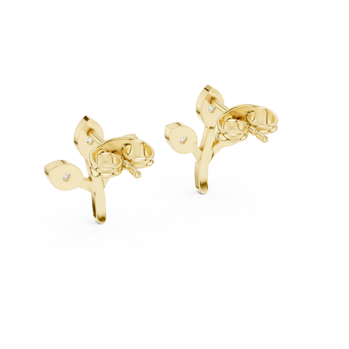 The Fleurenne — Round Earrings