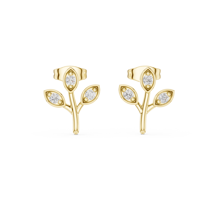 The Fleurenne — Round Earrings