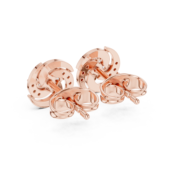 The Honoine — Round Earrings