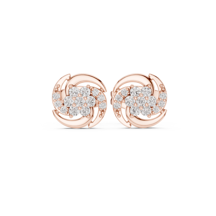 The Honoine — Round Earrings
