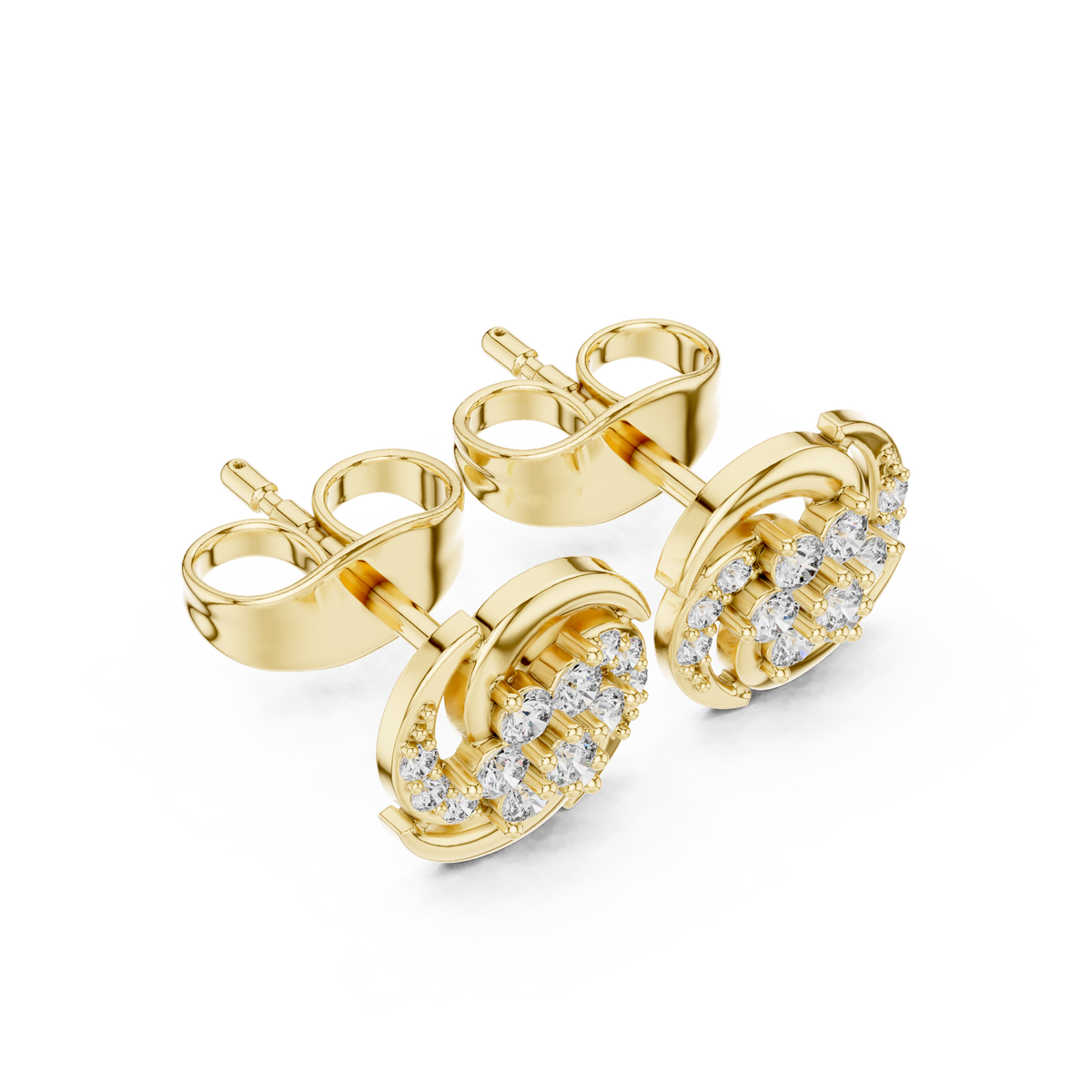 The Honoine — Round Earrings
