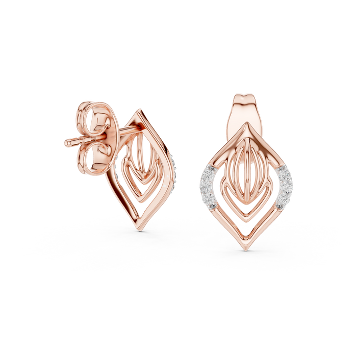 The Jolisande — Round Pavé Earrings