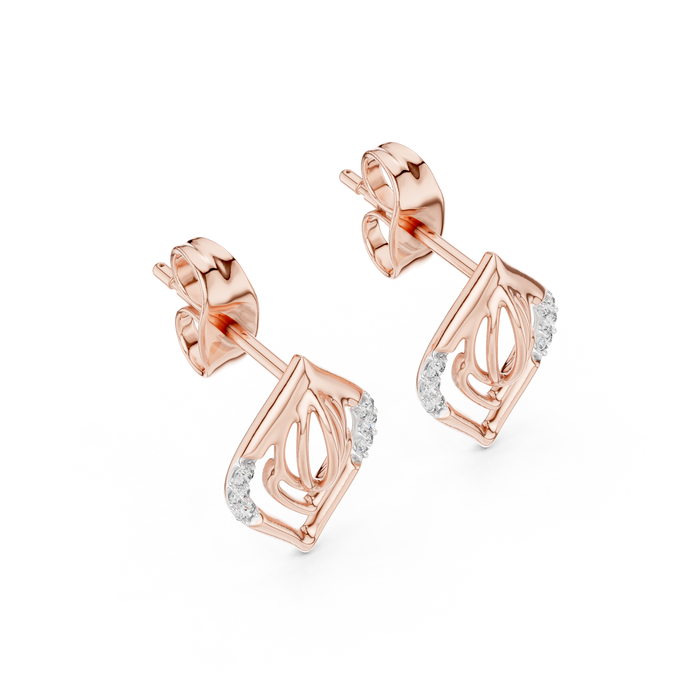 The Jolisande — Round Pavé Earrings