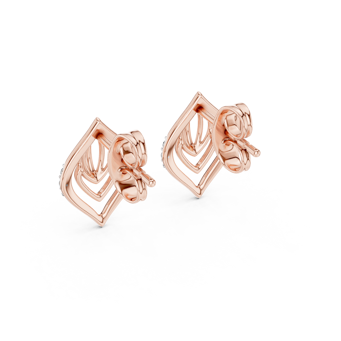 The Jolisande — Round Pavé Earrings