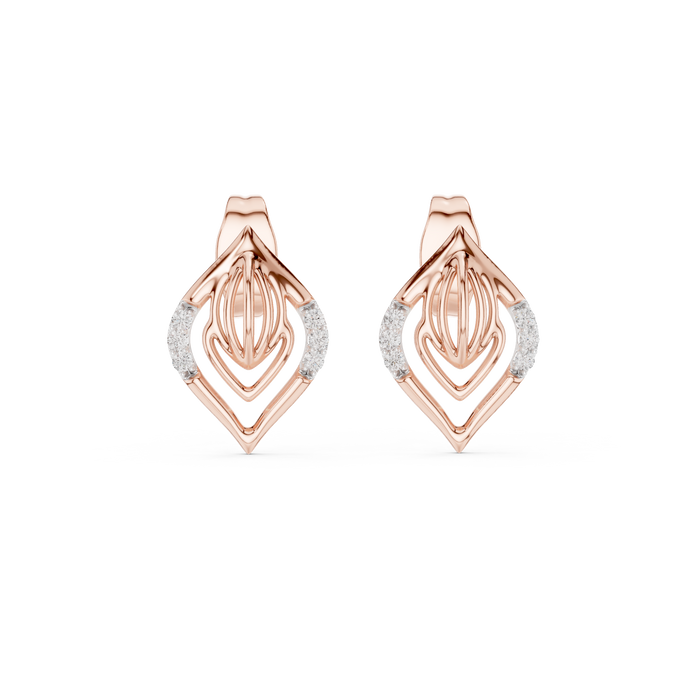 The Jolisande — Round Pavé Earrings