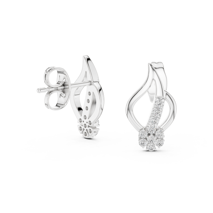 The Katarelle — Round Collet Earrings