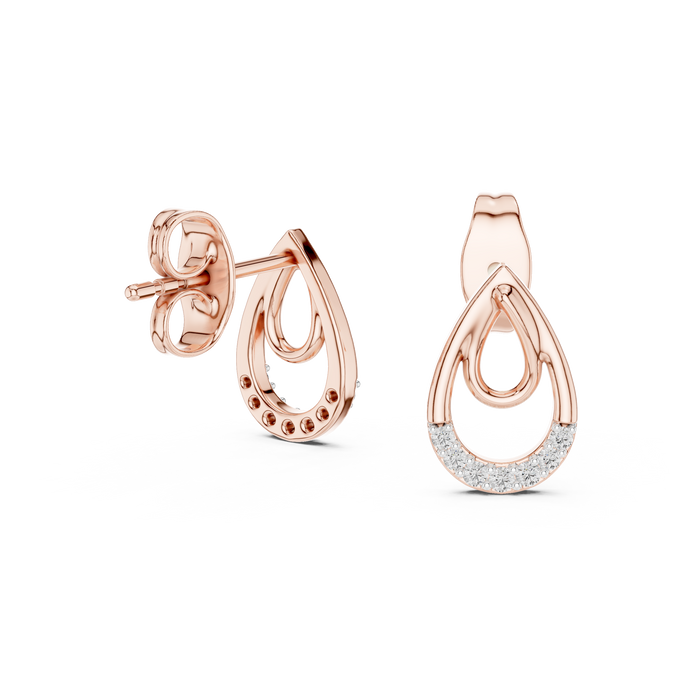 The Rosalinde — Round Prong Earrings
