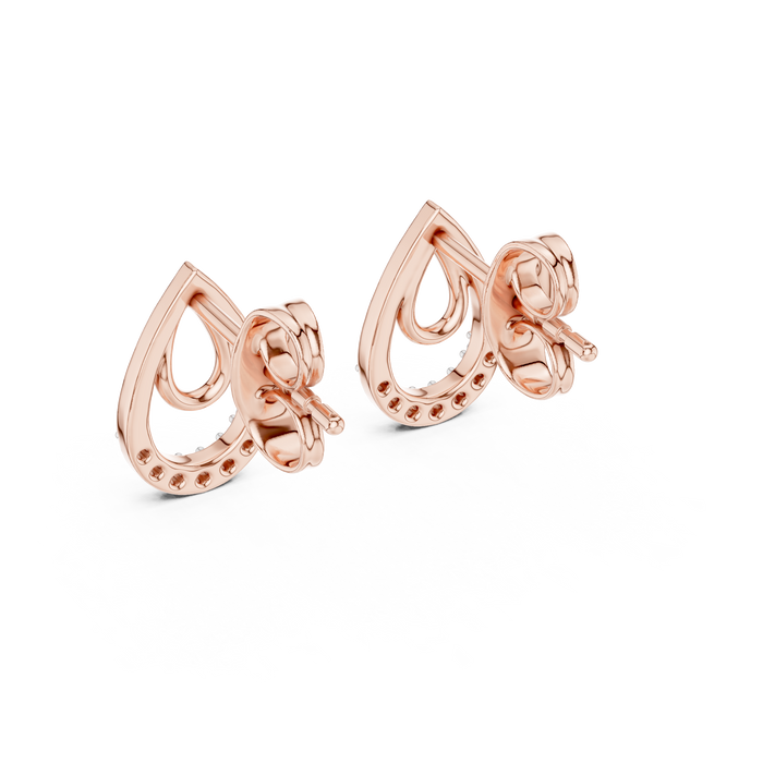 The Rosalinde — Round Prong Earrings
