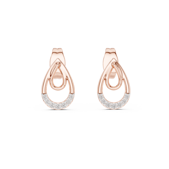The Rosalinde — Round Prong Earrings