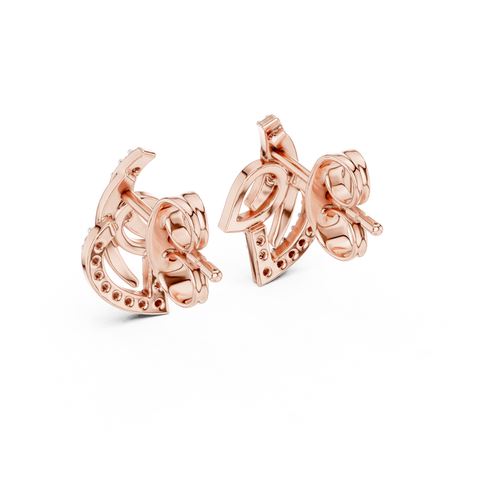 The Theodane — Round Prong Earrings