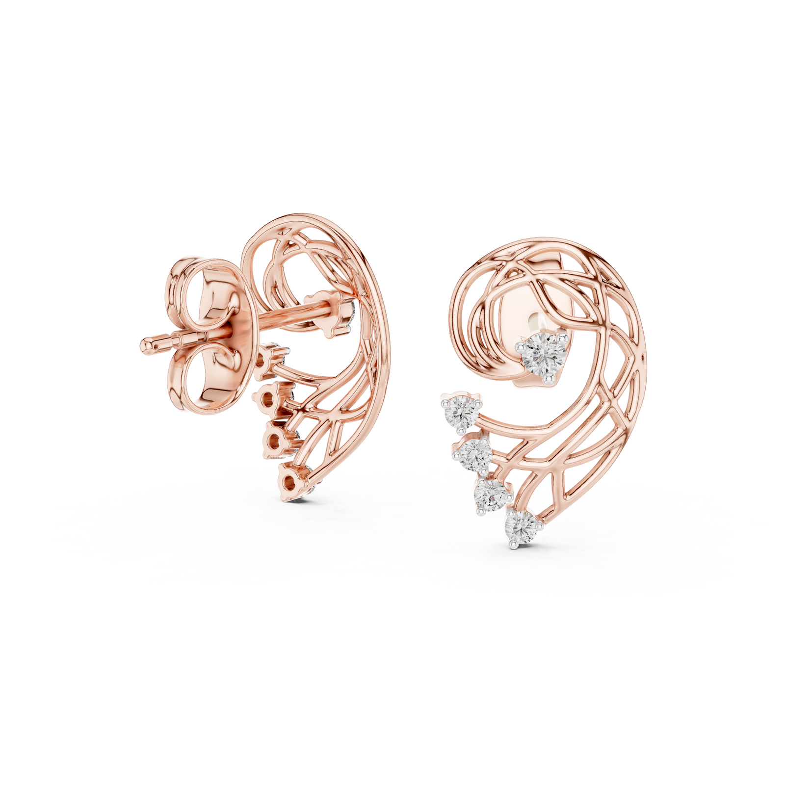 The Cyrbelle — Round Earrings