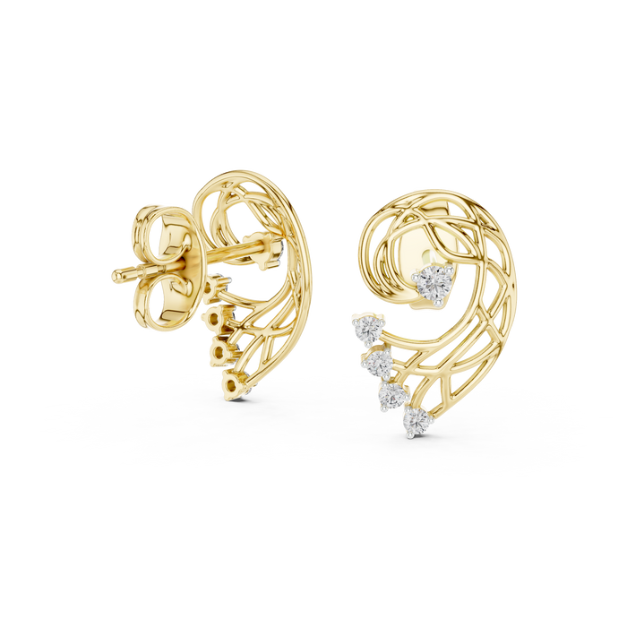 The Cyrbelle — Round Earrings