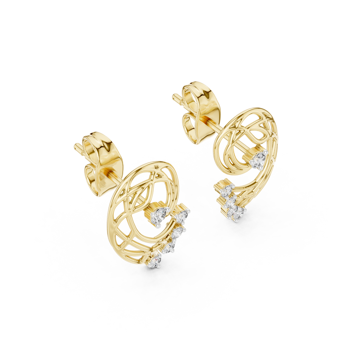The Cyrbelle — Round Earrings