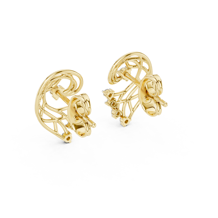 The Cyrbelle — Round Earrings