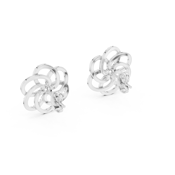 The Gwenande — Round Earrings