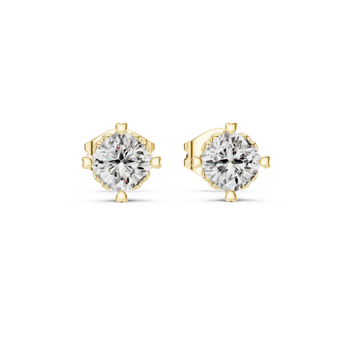 The Isaulyn — Cushion Square Earrings