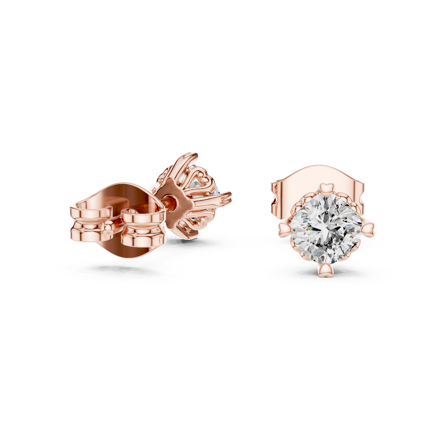 The Joliane — Cushion Square Earrings