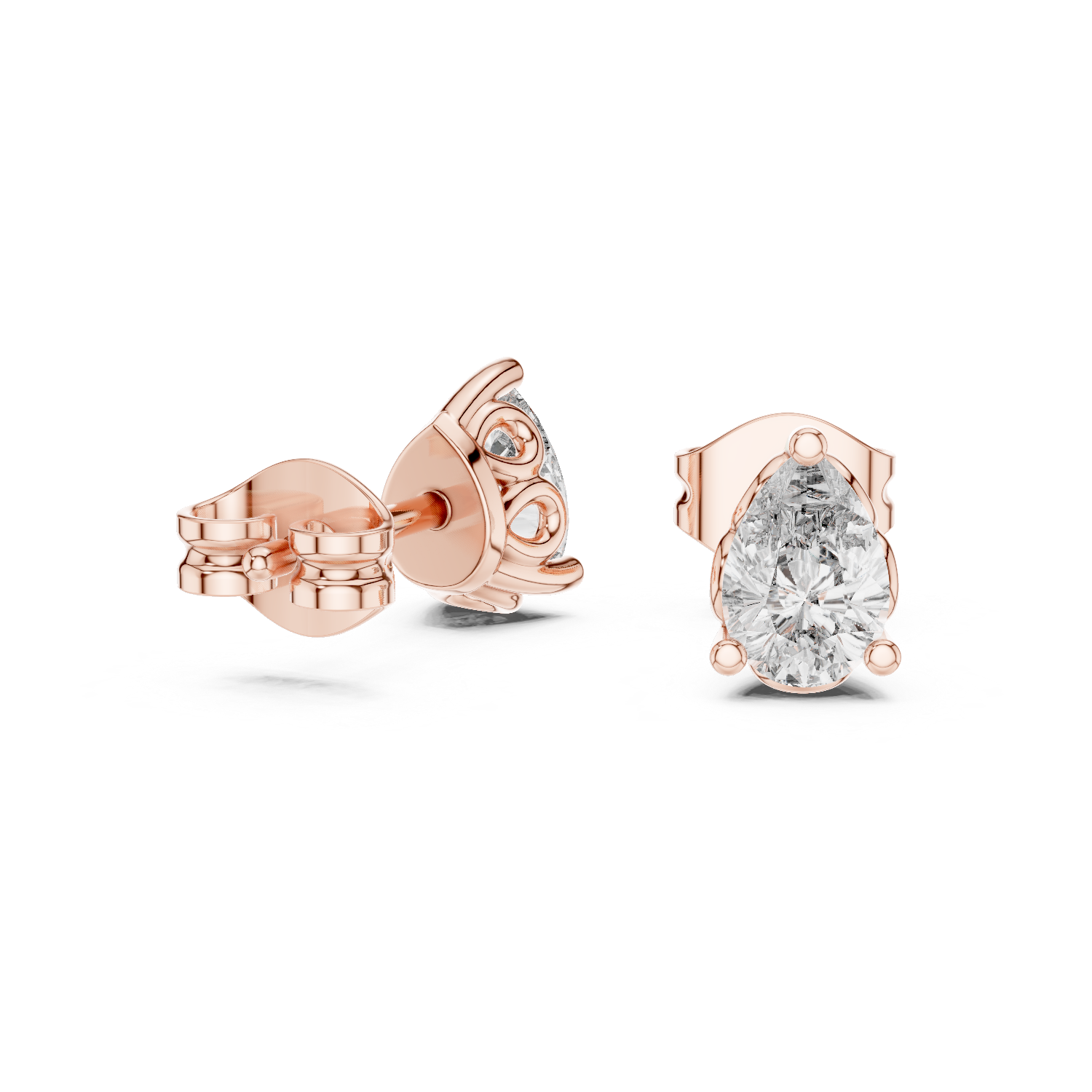 The Perltine — Pear Earrings