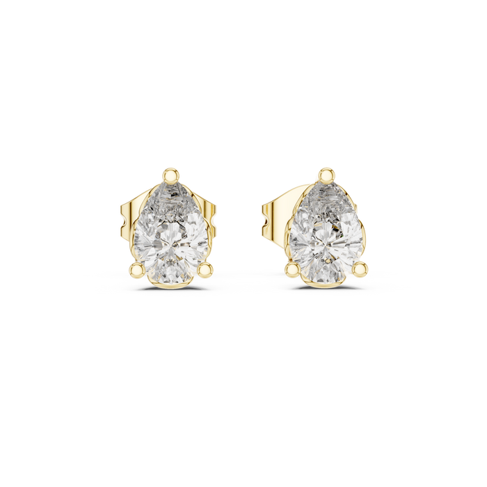 The Perltine — Pear Earrings