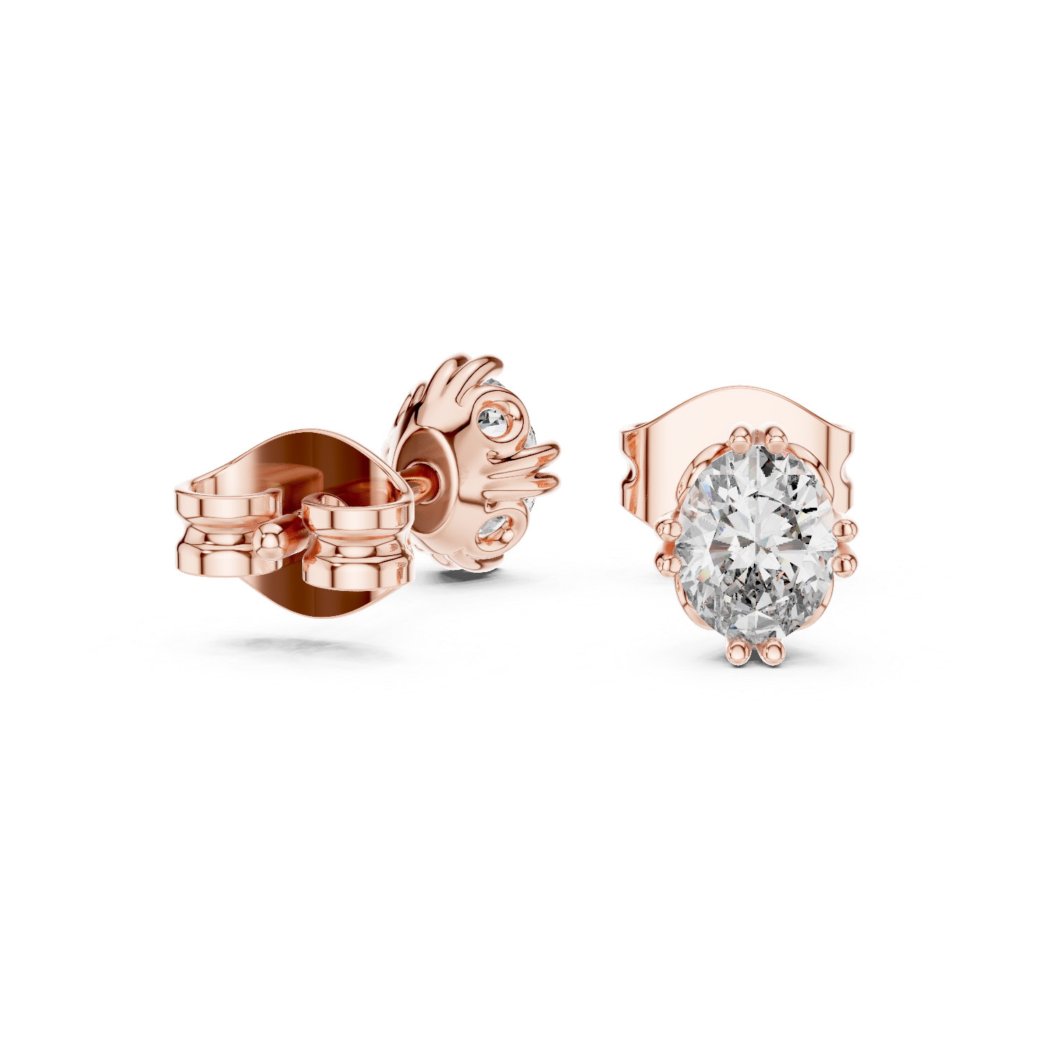The Solslle — Oval Earrings