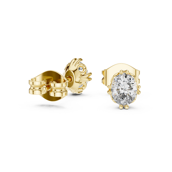 The Solslle — Oval Earrings