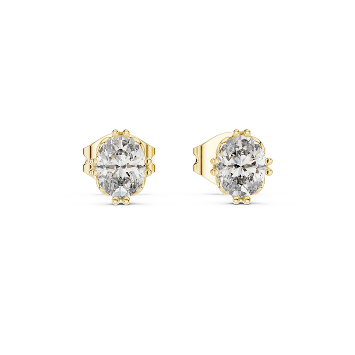 The Solslle — Oval Earrings