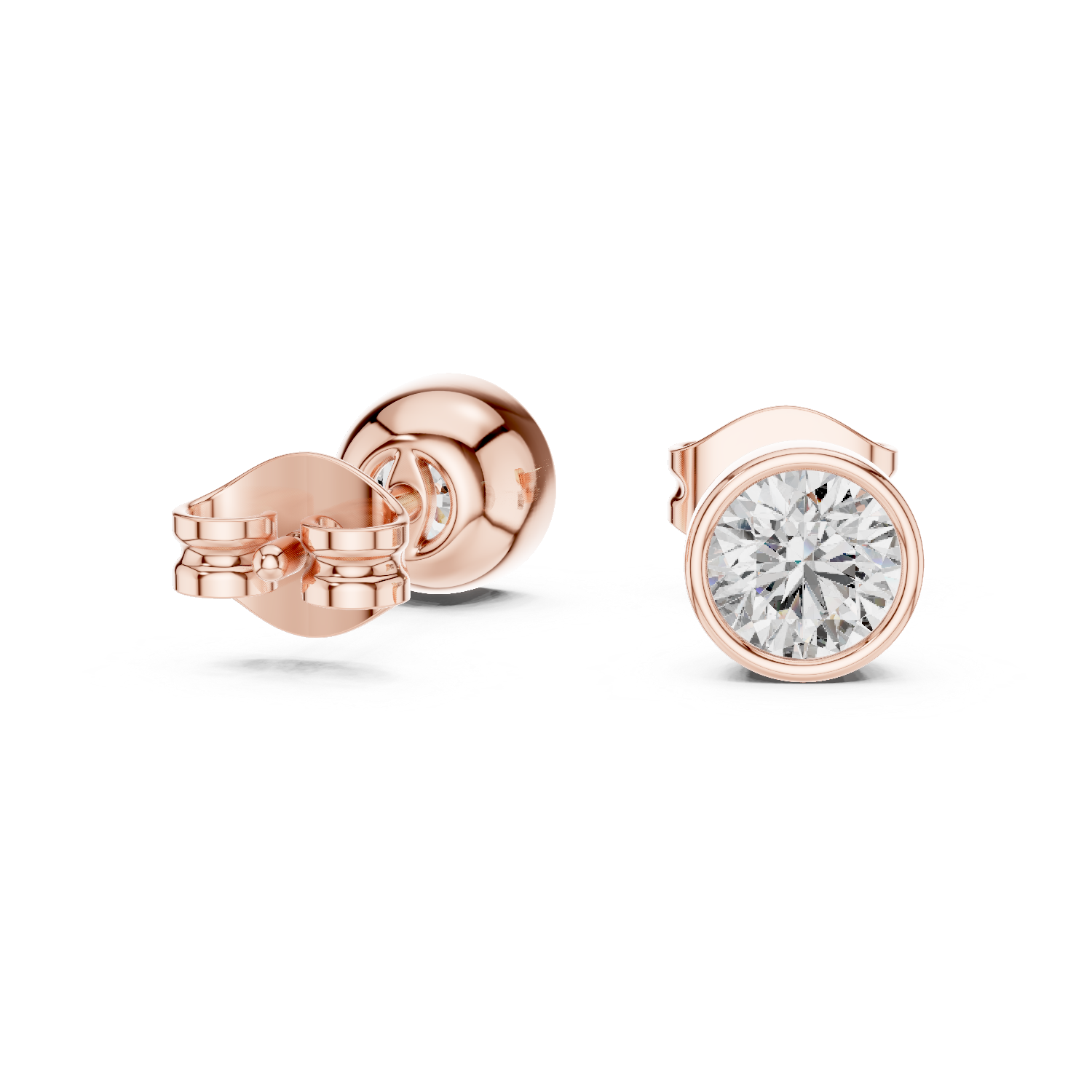 The Xiomfleur — Round Earrings