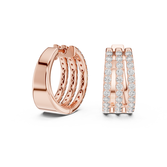 The Jacidel — Round Earrings