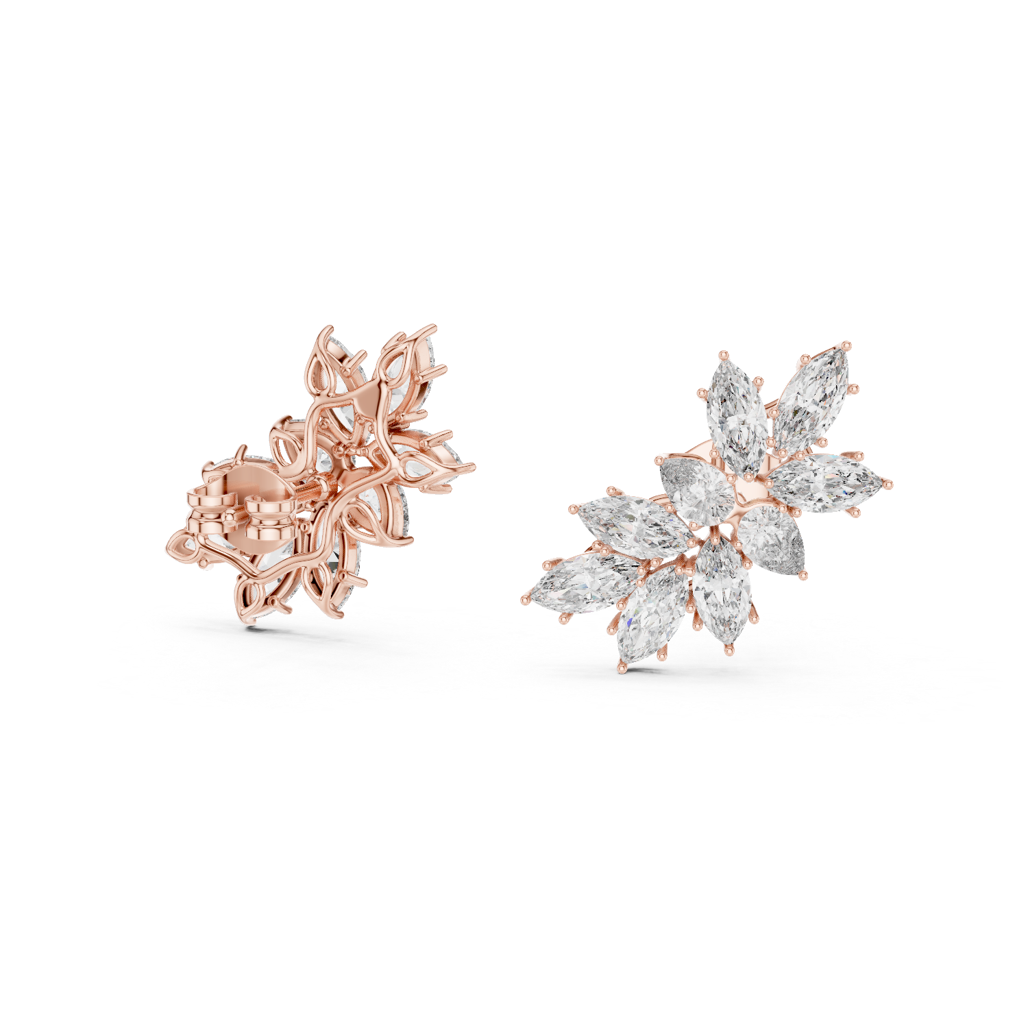 The Kalensande — Marquise Earrings