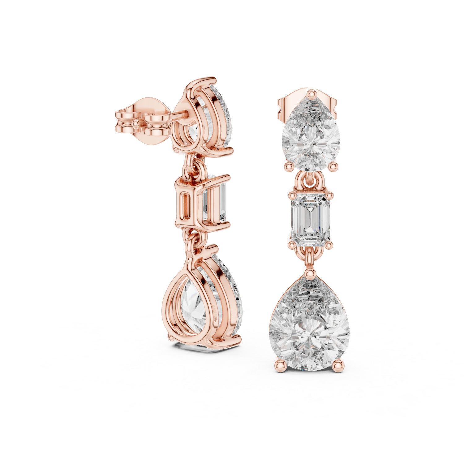 The Lisatasque — Pear Earrings