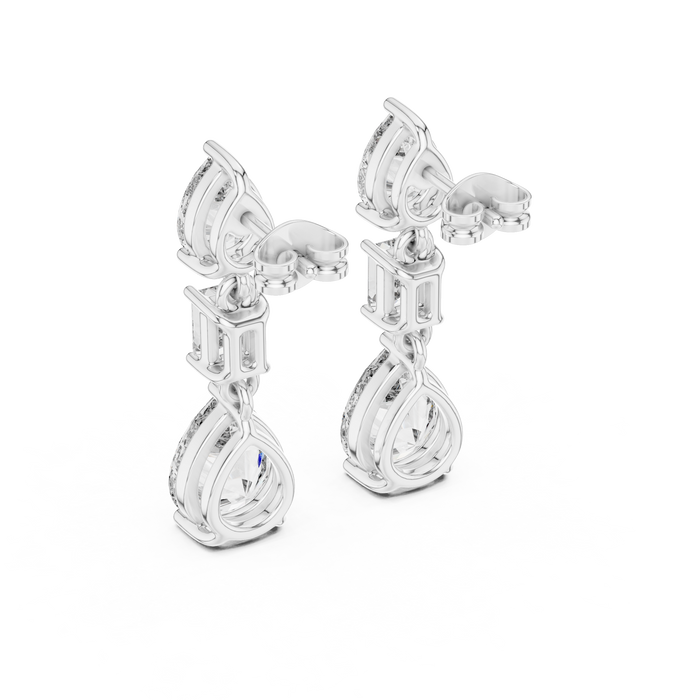 The Lisatasque — Pear Earrings
