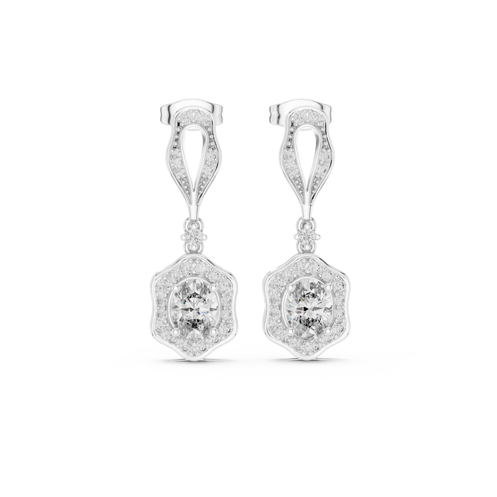 The Ynesbeau — Oval Earrings