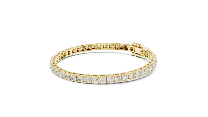 The Colombine — Round Tennis Bracelet
