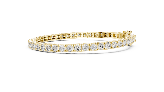 The Colombine — Round Tennis Bracelet
