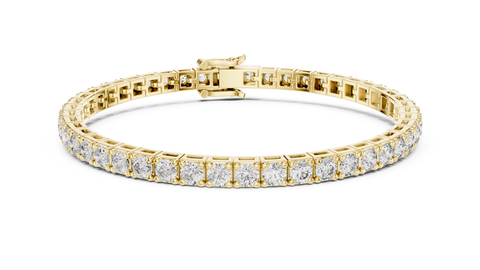 The Colombine — Round Tennis Bracelet
