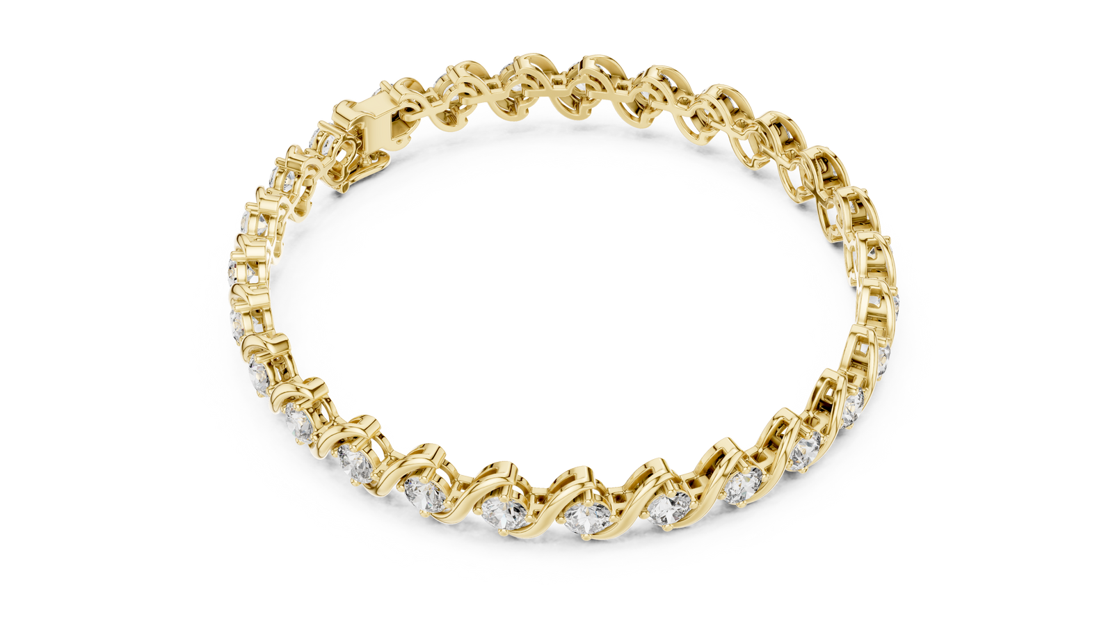 The Gwenaëlle — Round Tennis Bracelet