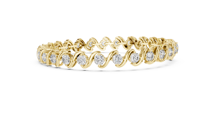 The Gwenaëlle — Round Tennis Bracelet