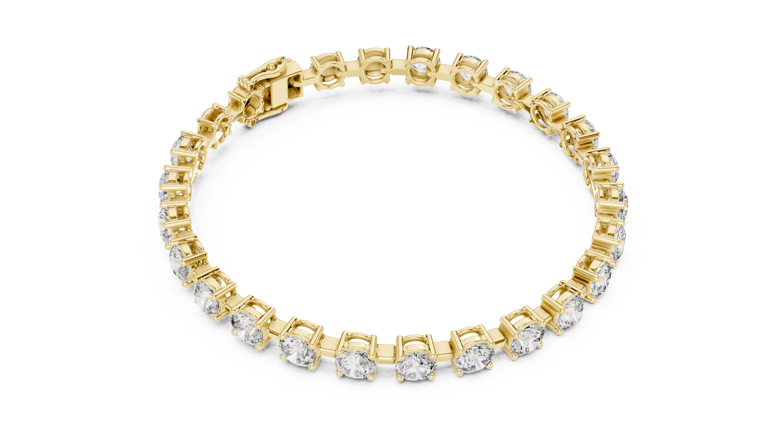 The Iseline — Round Tennis Bracelet