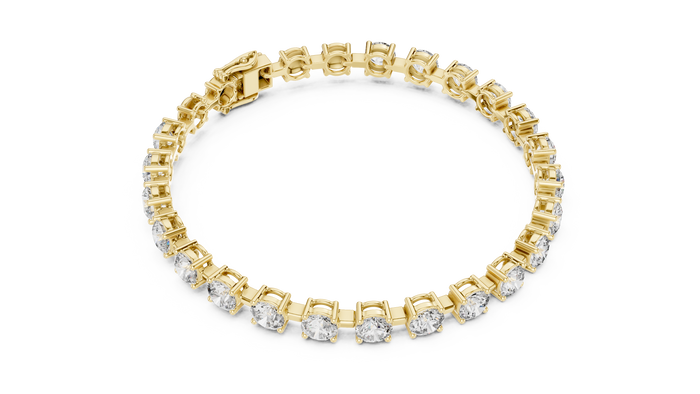 The Iseline — Round Tennis Bracelet