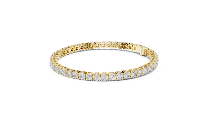 The Jonquille — Round Tennis Bracelet