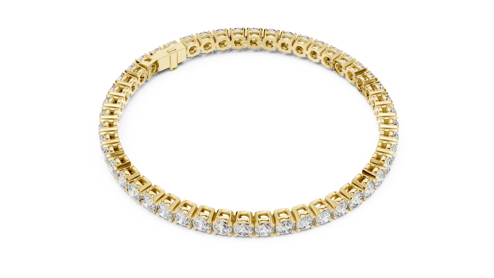 The Jonquille — Round Tennis Bracelet