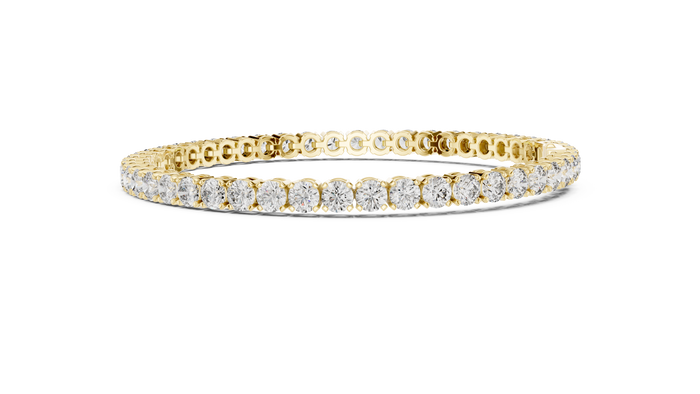 The Jonquille — Round Tennis Bracelet