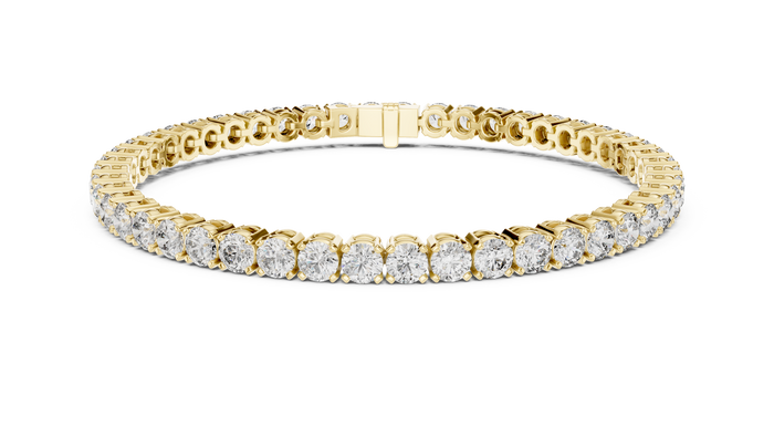The Jonquille — Round Tennis Bracelet