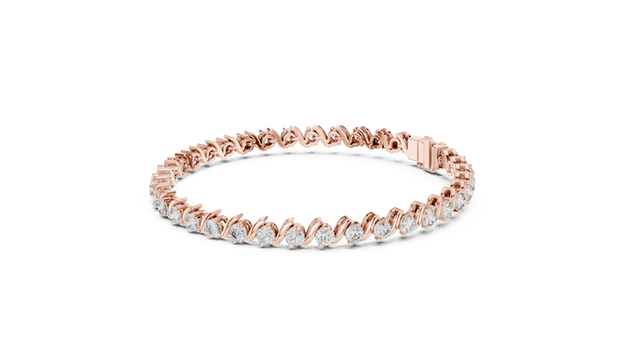 The Kerensa — Round Tennis Bracelet