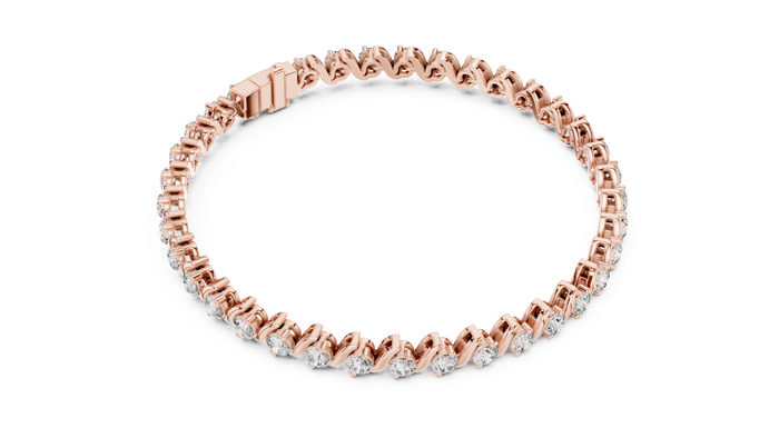 The Kerensa — Round Tennis Bracelet