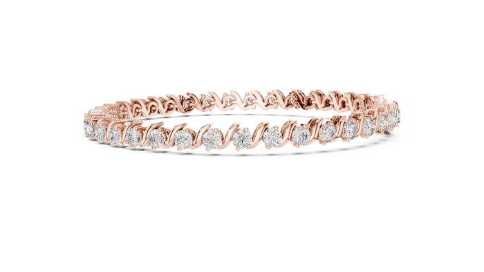 The Kerensa — Round Tennis Bracelet